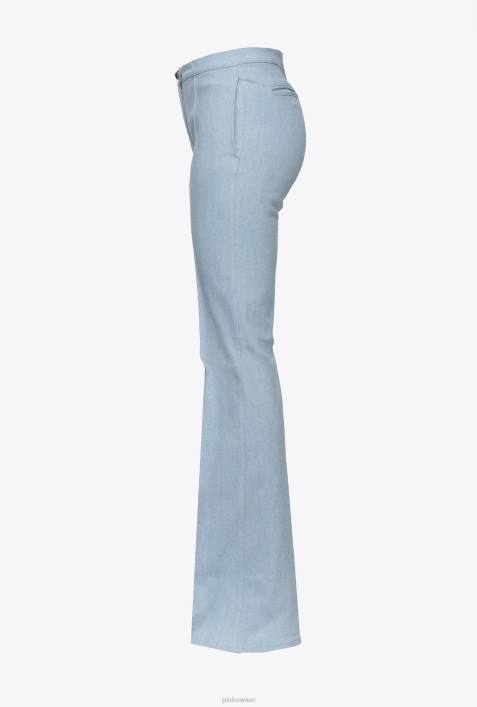 Freizeithosen | Pinko Daunenbleichwäsche Komfort-Denim-JeansZ4ZP681