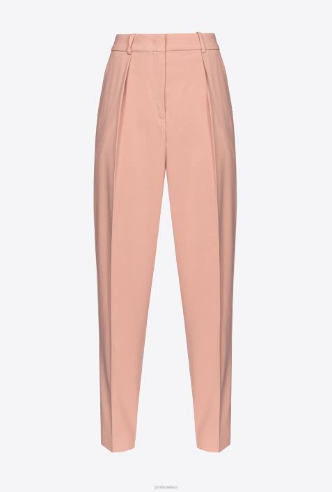 Freizeithosen | Pinko Kamee stieg Karottenhose aus SatinZ4ZP759
