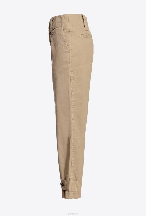 Freizeithosen | Pinko Ulmenholz braun Cargohose aus BaumwolleZ4ZP640