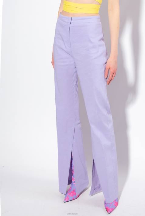Freizeithosen | Pinko helle Orchidee Hose mit SchlitzsaumZ4ZP728