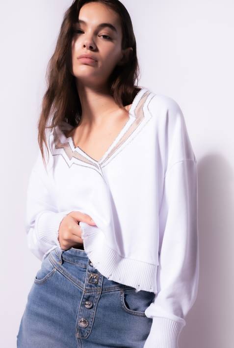 Shorts | Pinko mittelhelle Waschung Shorts mit gemischten KnöpfenZ4ZP771