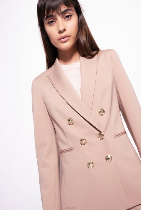 Blazer | Pinko Almandinrosa Blazer mit SchmuckknöpfenZ4ZP567