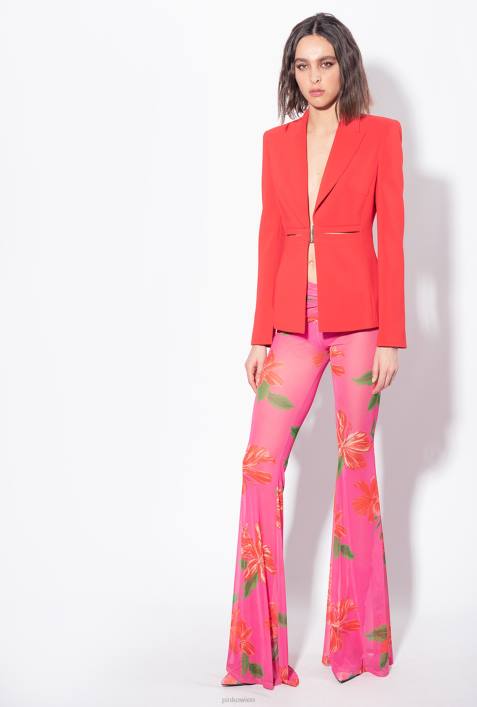 Blazer | Pinko Formel1 rot eleganter Stretch-BlazerZ4ZP585