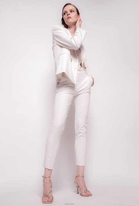 Blazer | Pinko G. Maroso-Beige Blazer mit SchmuckknöpfenZ4ZP620