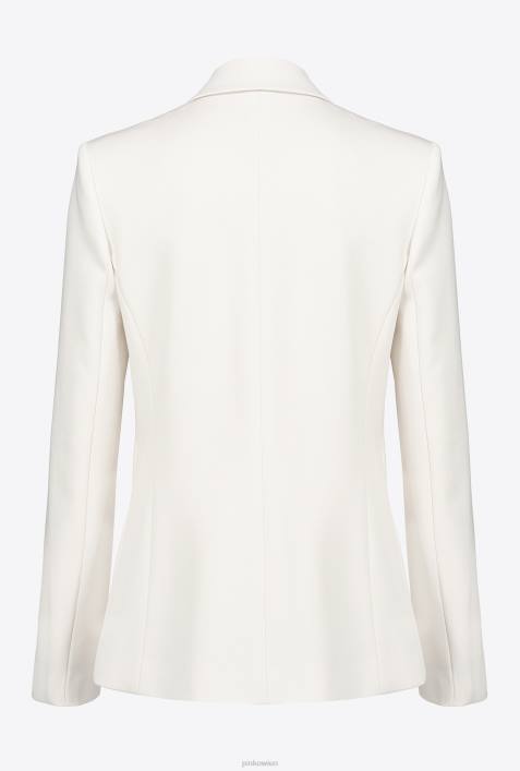 Blazer | Pinko G. Maroso-Beige Blazer mit SchmuckknöpfenZ4ZP620