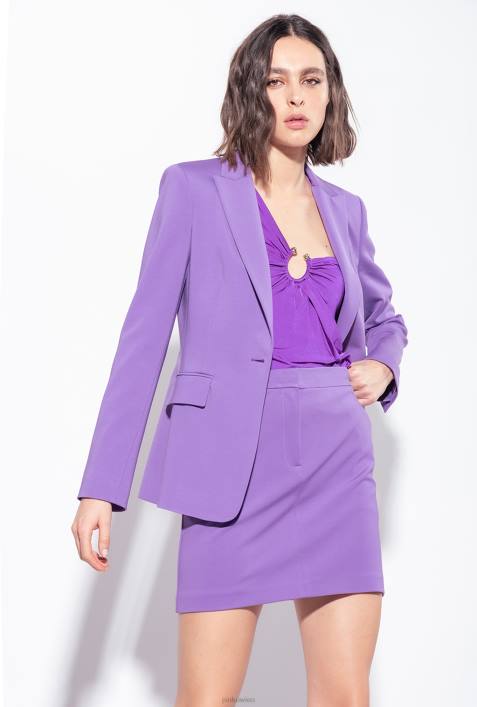 Blazer | Pinko Lavendelflieder Einreihiger BlazerZ4ZP586