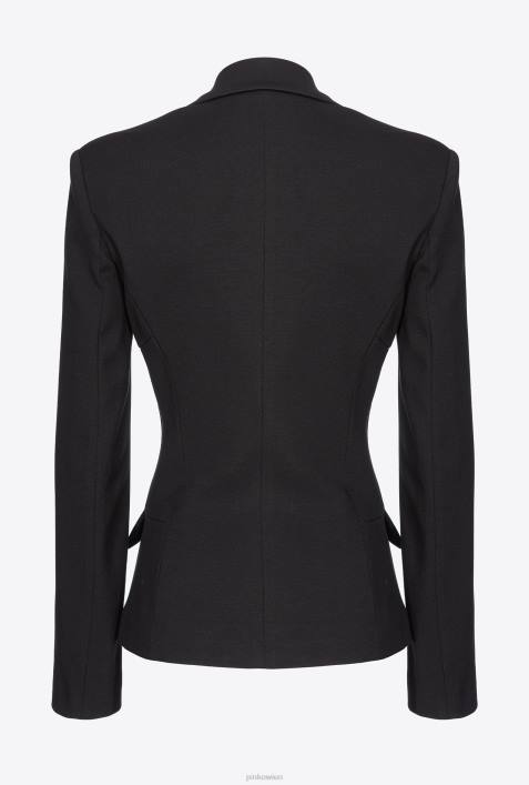 Blazer | Pinko Limousine schwarz Blazer mit Bustier-DetailZ4ZP616