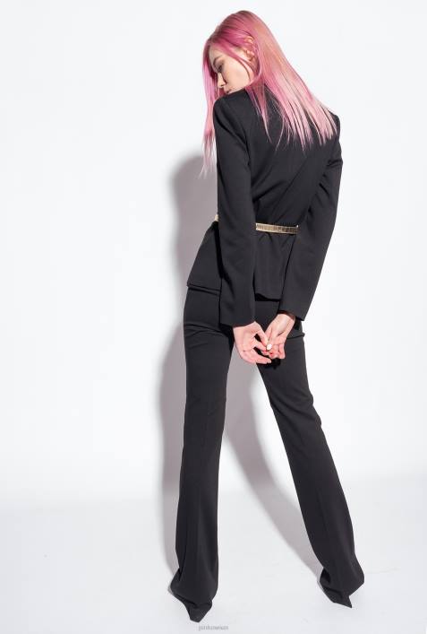 Blazer | Pinko Limousine schwarz Blazer mit SchmuckknöpfenZ4ZP622
