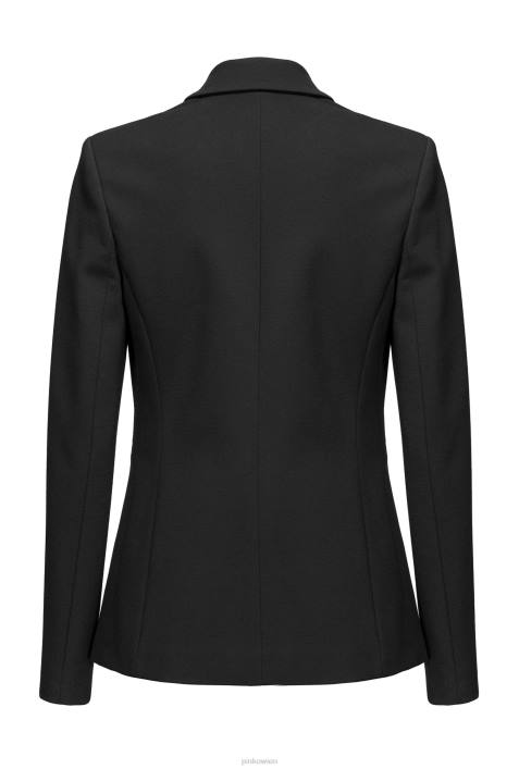 Blazer | Pinko Limousine schwarz Blazer mit SchmuckknöpfenZ4ZP622