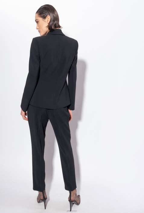 Blazer | Pinko Limousine schwarz eleganter Stretch-BlazerZ4ZP584