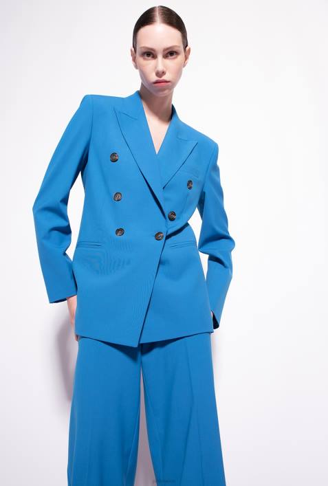 Blazer | Pinko Regisseur blau Blazer aus WollstoffZ4ZP582