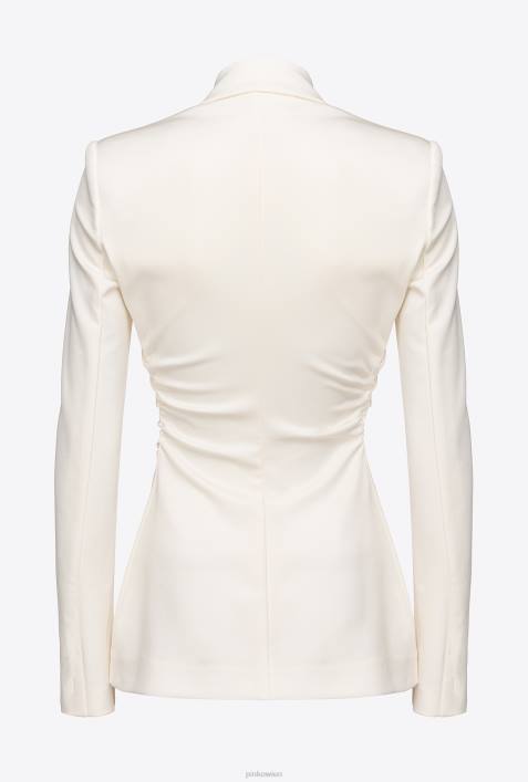 Blazer | Pinko Schneewittchen Slim-Fit-Blazer aus technischem StoffZ4ZP610