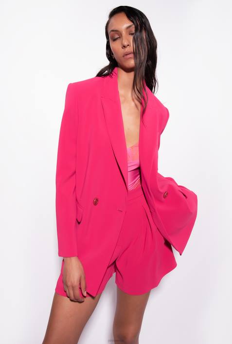 Blazer | Pinko himbeerrot Blazer mit BindegürtelZ4ZP580