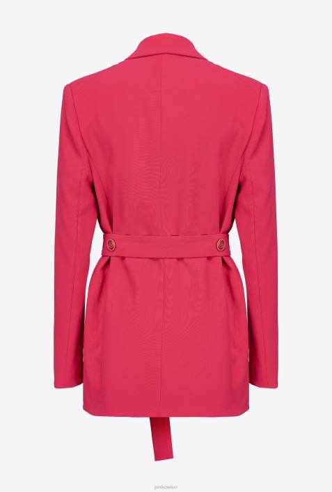 Blazer | Pinko himbeerrot Blazer mit BindegürtelZ4ZP580