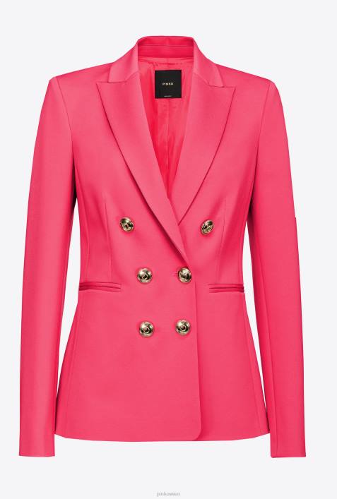 Blazer | Pinko himbeerrot Blazer mit SchmuckknöpfenZ4ZP568