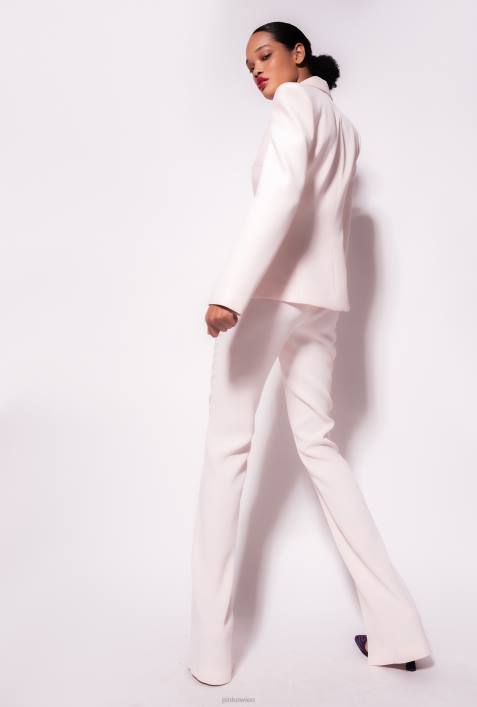 Blazer | Pinko wolkenrosa eleganter Stretch-BlazerZ4ZP583