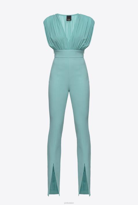 Overalls und Latzhosen | Pinko Nilblau Overall mit SchlitzenZ4ZP24