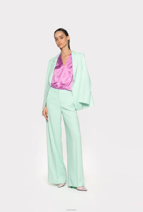 Blusen | Pinko Oper lila Bluse aus Stretch-SatinZ4ZP264