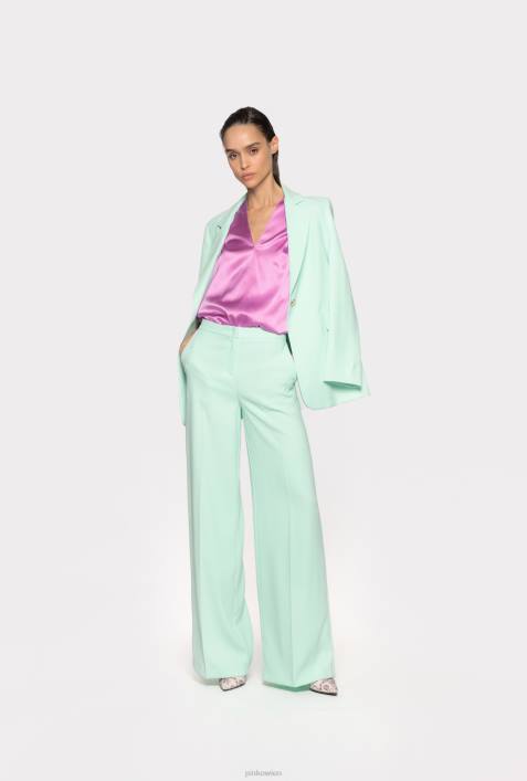 Blusen | Pinko Oper lila Bluse aus Stretch-SatinZ4ZP264