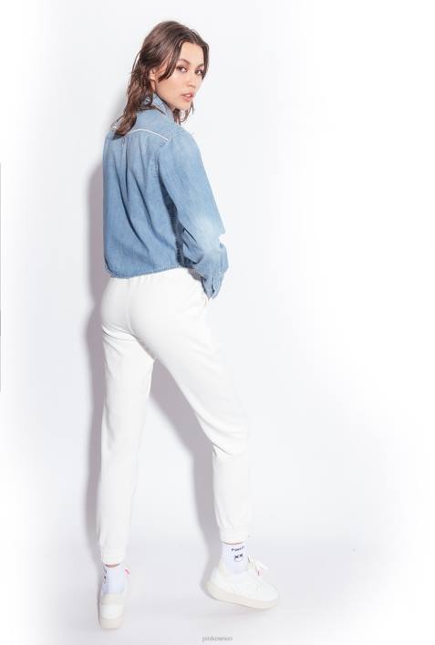 Hemden | Pinko Leichte Wäsche Jeanshemd mit Western-StickereiZ4ZP295