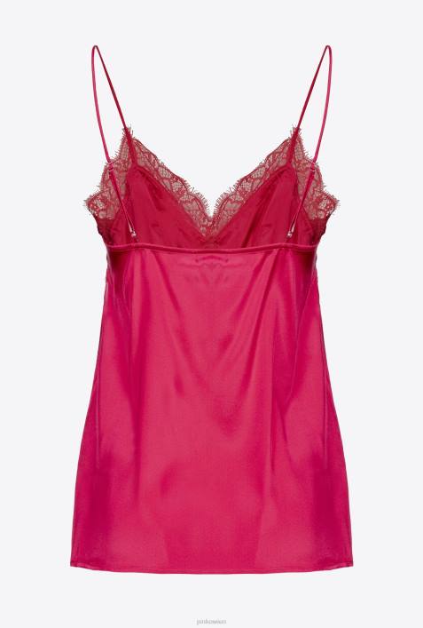 Nach oben | Pinko rötlich-rosa Spitzen-Dessous-TopZ4ZP424