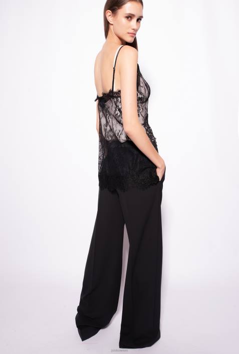 Nach oben | Pinko schwarz/butter Spitzen-Dessous-TopZ4ZP323