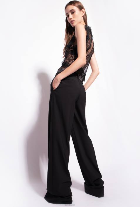 Nach oben | Pinko schwarz/butter Spitzen-Dessous-TopZ4ZP323