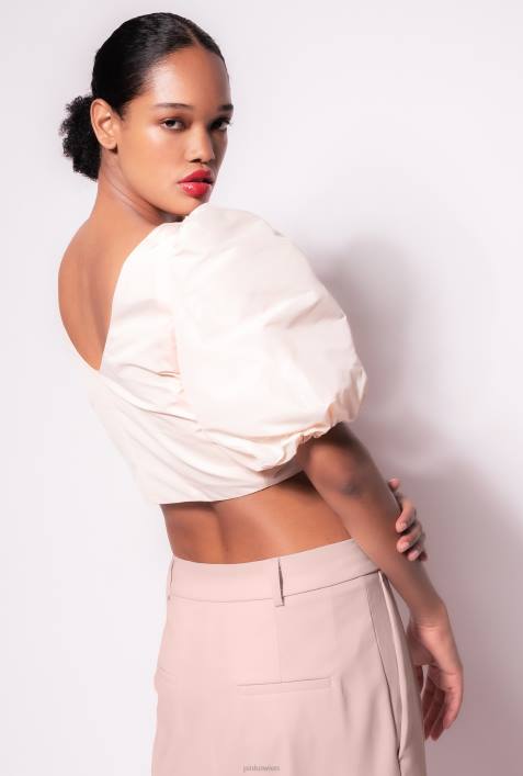 Nach oben | Pinko wolkenrosa Taft-Crop-TopZ4ZP438