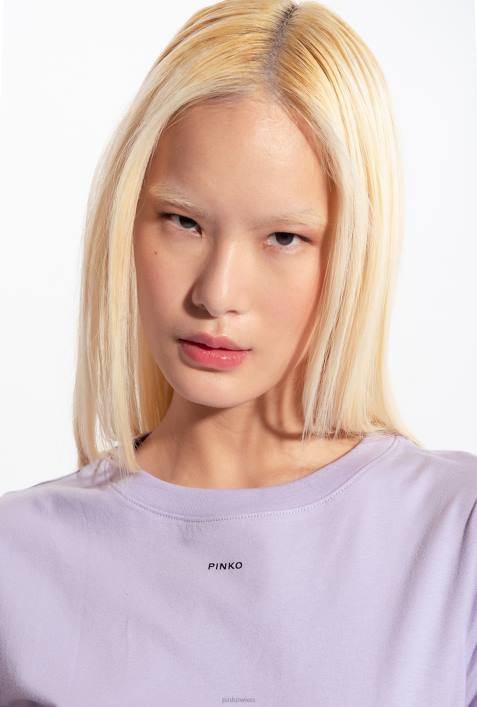 T-Shirt | Pinko Flieder - leichtes Sorbet T-Shirt mit MikroZ4ZP410