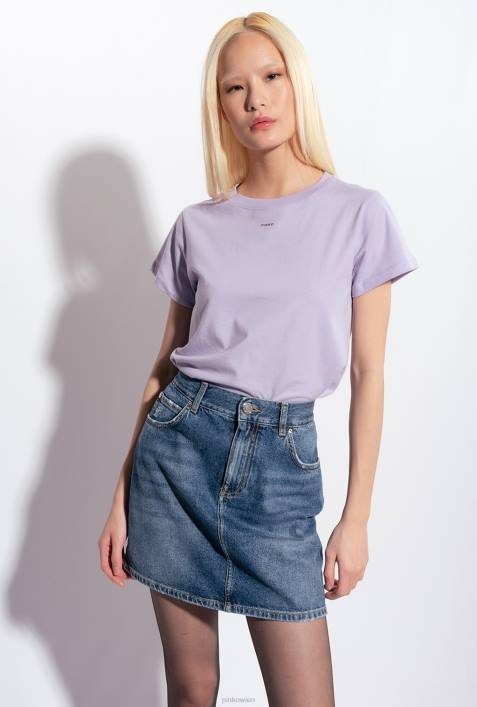 T-Shirt | Pinko Flieder - leichtes Sorbet T-Shirt mit MikroZ4ZP410
