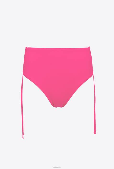 Badebekleidung | Pinko Fuchsia-Lila Bikinihöschen mit hoher TailleZ4ZP943