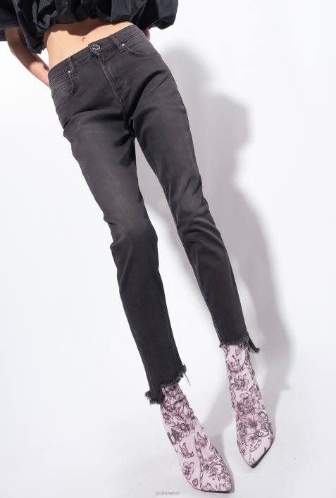 Jeans | Pinko Limousine schwarz RöhrenjeansZ4ZP867