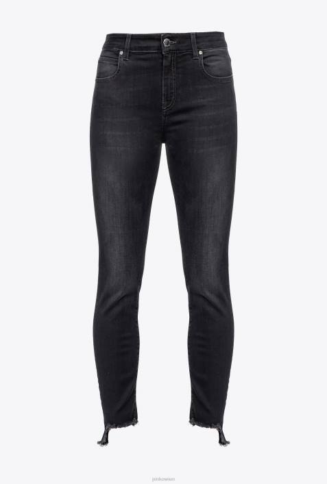 Jeans | Pinko Limousine schwarz RöhrenjeansZ4ZP867