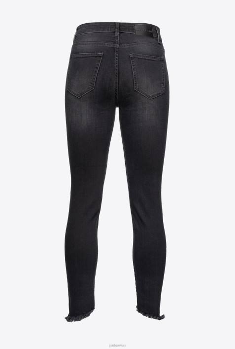 Jeans | Pinko Limousine schwarz RöhrenjeansZ4ZP867