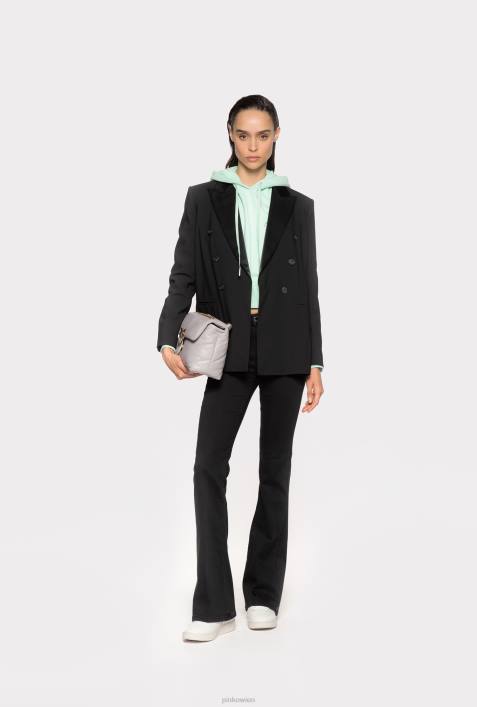 Jeans | Pinko Limousine schwarz ausgestellte JeggingsZ4ZP868