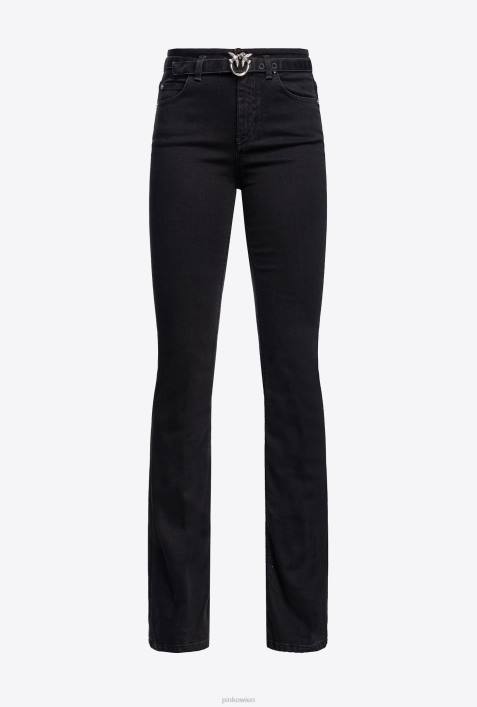 Jeans | Pinko Limousine schwarz ausgestellte JeggingsZ4ZP868