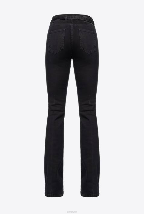 Jeans | Pinko Limousine schwarz ausgestellte JeggingsZ4ZP868