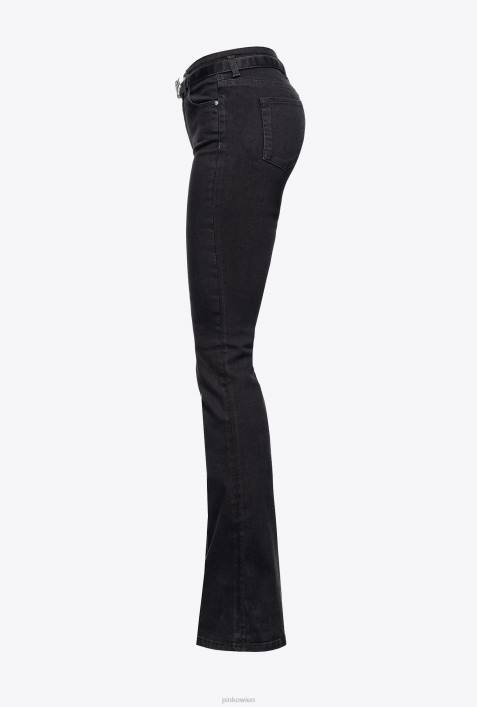 Jeans | Pinko Limousine schwarz ausgestellte JeggingsZ4ZP868