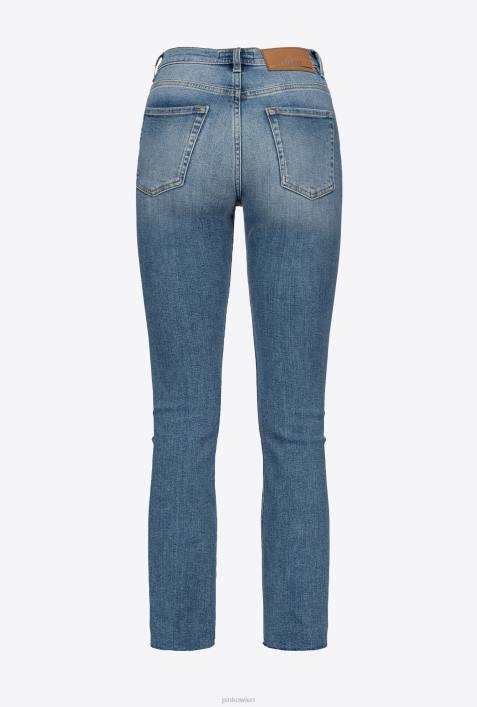 Jeans | Pinko dolp. Porzellanblau Knöchellange Boot-Cut-JeansZ4ZP894