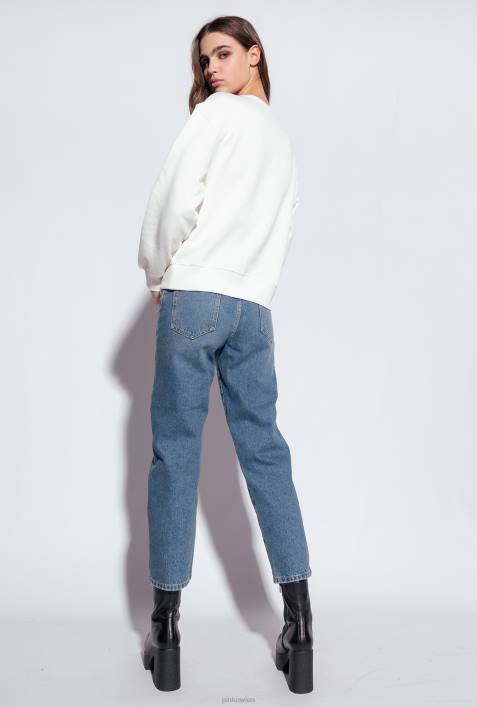 Jeans | Pinko dolp. Porzellanblau Mom-Fit-Jeans aus authentischem 90er-Jahre-DenimZ4ZP875