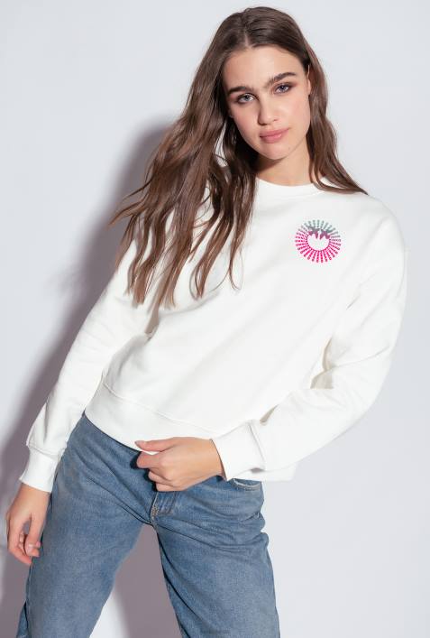 Jeans | Pinko dolp. Porzellanblau Mom-Fit-Jeans aus authentischem 90er-Jahre-DenimZ4ZP875