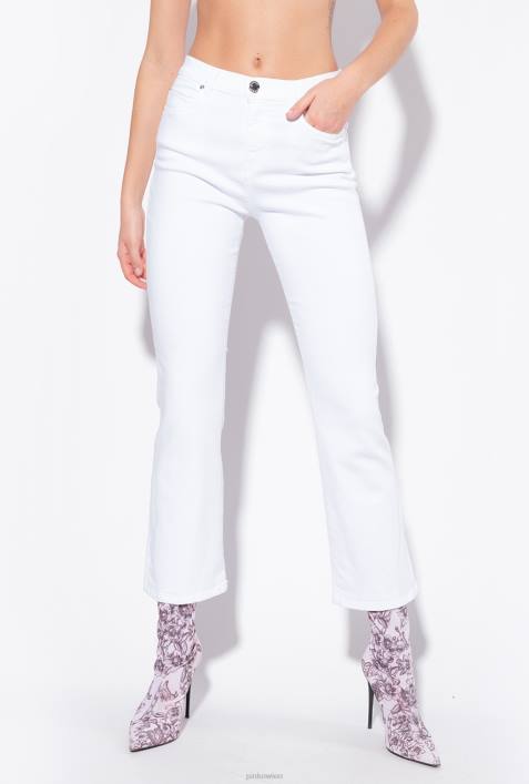 Jeans | Pinko helles Weiss Power Bull Bootcut-JeansZ4ZP877