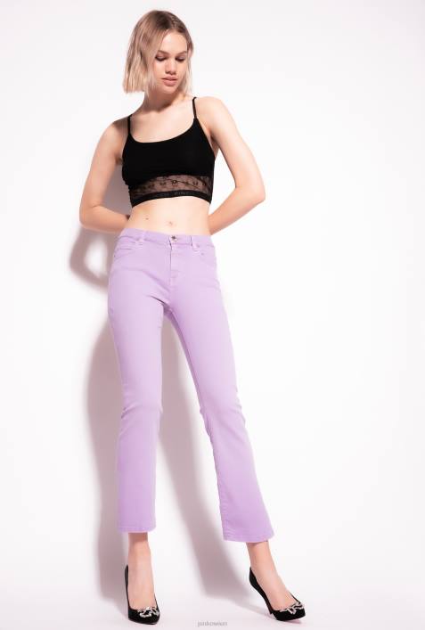 Jeans | Pinko lila Power Bull Bootcut-JeansZ4ZP878
