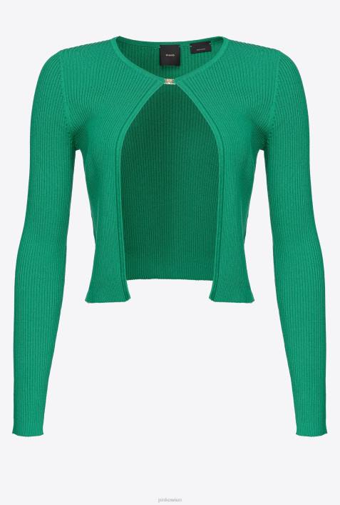 Strickjacke | Pinko Amazonas gerippter, offener CardiganZ4ZP515