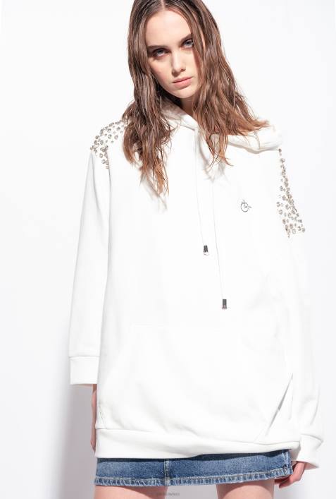 Sweatshirts | Pinko wolkenweiß Luxus-HoodieZ4ZP511