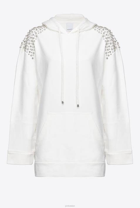 Sweatshirts | Pinko wolkenweiß Luxus-HoodieZ4ZP511
