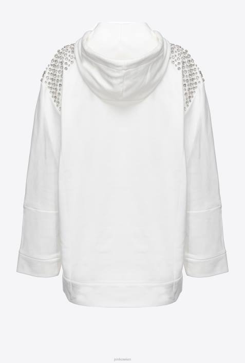Sweatshirts | Pinko wolkenweiß Luxus-HoodieZ4ZP511