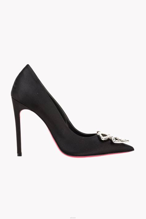 Schuhe | Pinko Limousine schwarz Pumps mit Love Birds-JuwelendetailZ4ZP1081