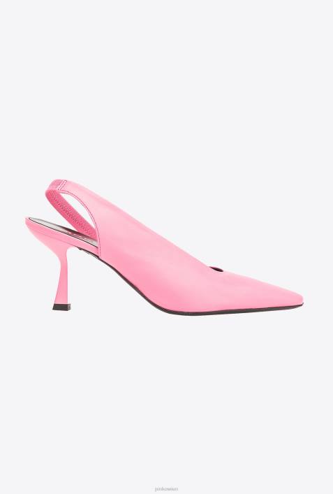 Schuhe | Pinko Meeresrosa Slingbacks aus NappalederZ4ZP1084