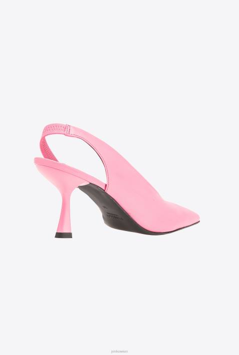 Schuhe | Pinko Meeresrosa Slingbacks aus NappalederZ4ZP1084